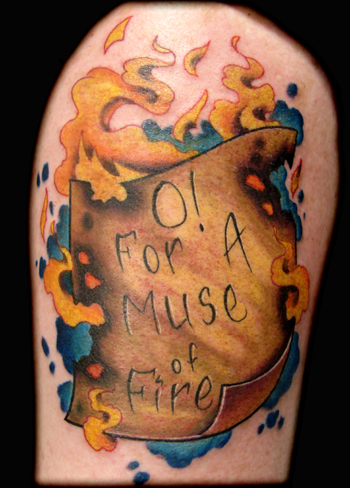 MEMPHIS - o! for a muse of fire.. flames